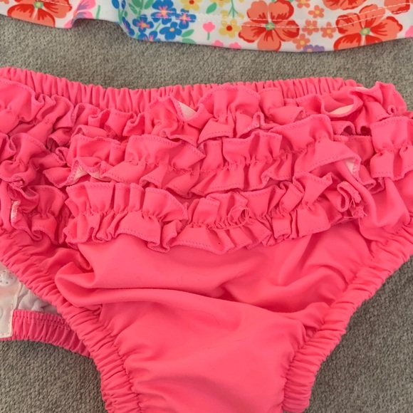 Floral Kids Baby 6-9 months Swim Set - Pink and Multicolor - Picture 7 of 7